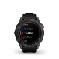 Garmin Fēnix 7 Sapphire - Carbon Grey DLC Titanium With Black Band -Sportswear Sales Store 07 1