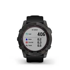 Garmin Fēnix 7 Sapphire - Carbon Grey DLC Titanium With Black Band -Sportswear Sales Store 08 1