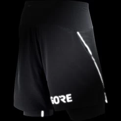 Gore Wear Men's R7 2 In1 Shorts - Black 9 Gore Wear Men's R7 2 In1 Shorts - Black -Sportswear Sales Store 1004639900 2 RFX 1
