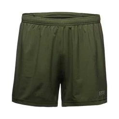 Gore Wear Men's R5 5 Inch Shorts - Utility Green