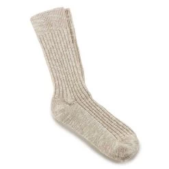 Birkenstock Women's Cotton Slub Socks - Vanilla