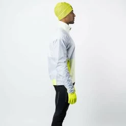 Gore Wear Men's Drive Jacket - White/Neon Yellow -Sportswear Sales Store 100843 0108 3