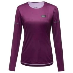 Gore Wear Women's Contest Long Sleeve Tee - Process Purple