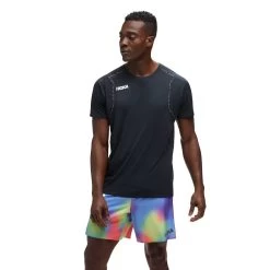 Hoka Men's Glide Short Sleeve - Black