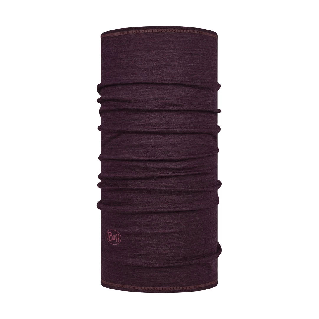 Buff Merino Lightweight Multifunctional Neckwear - Deep Purple 1 Buff Merino Lightweight Multifunctional Neckwear - Deep Purple