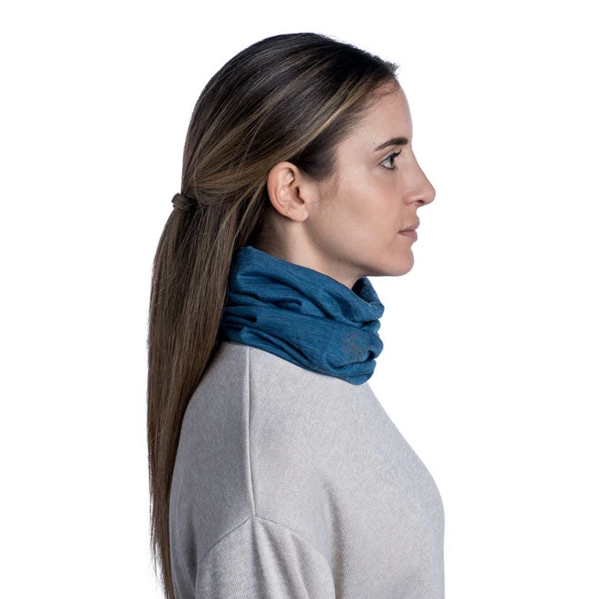 Buff Merino Lightweight -Dusty Blue 3 Buff Merino Lightweight -Dusty Blue - Image 3