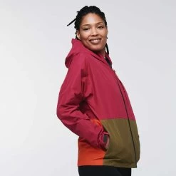 Cotopaxi Women's Cielo Rain Jacket - Raspberry -Sportswear Sales Store 1200 X 1200 jpeg Cielo Rain Jacket Raspberry 3