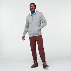 Cotopaxi Men's Do Good Full-Zip Hoodie - Heather Grey