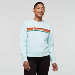 Cotopaxi Women's On The Horizon Organic Crew Sweatshirt - Ice -Sportswear Sales Store 1200x1200 png F22 W On The Horizon Organic Crew Sweatshirt Ice 1323