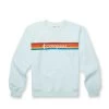 Cotopaxi Women's On The Horizon Organic Crew Sweatshirt - Ice
