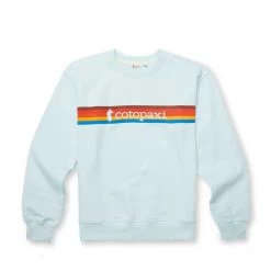 Cotopaxi Women's On The Horizon Organic Crew Sweatshirt - Ice