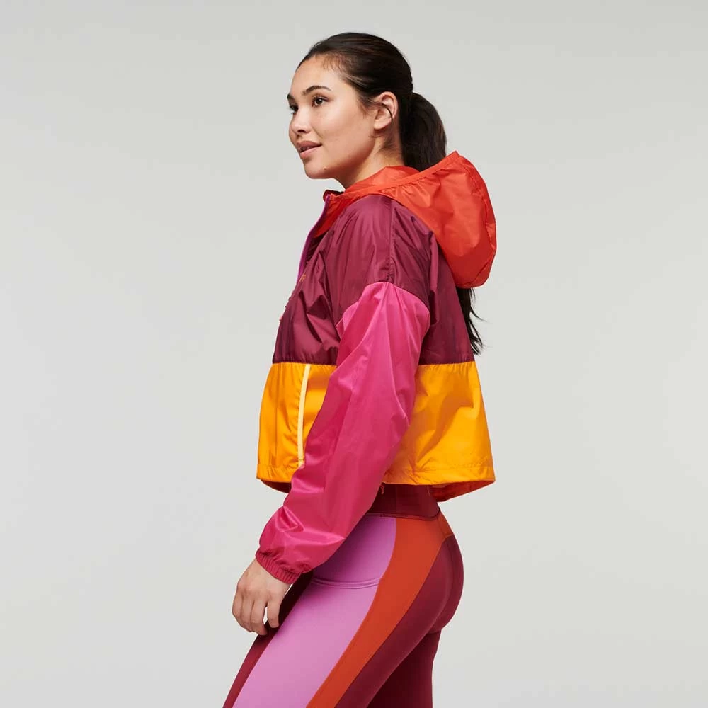 Cotopaxi Women's Teca Windbreaker Crop Jacket - Good Morning 10 Cotopaxi Women's Teca Windbreaker Crop Jacket - Good Morning - Image 10