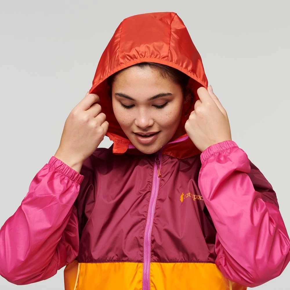 Cotopaxi Women's Teca Windbreaker Crop Jacket - Good Morning 4 Cotopaxi Women's Teca Windbreaker Crop Jacket - Good Morning - Image 4