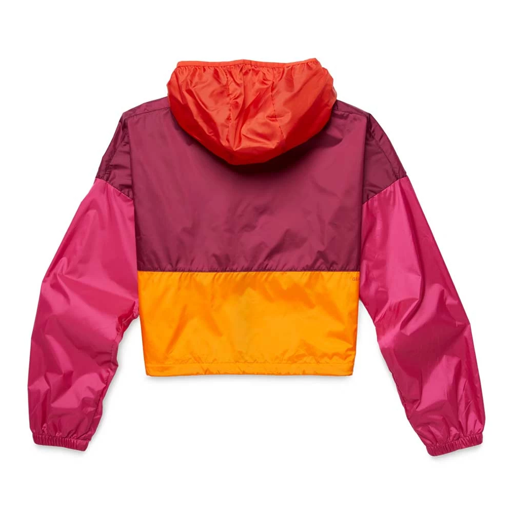 Cotopaxi Women's Teca Windbreaker Crop Jacket - Good Morning 2 Cotopaxi Women's Teca Windbreaker Crop Jacket - Good Morning - Image 2