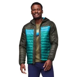 Cotopaxi Men's Capa Insulated Hooded Jacket - Woods/Greenery -Sportswear Sales Store 1200x1200 png F23 M Capa Insulated Hooded Jacket Woods Greenery 3