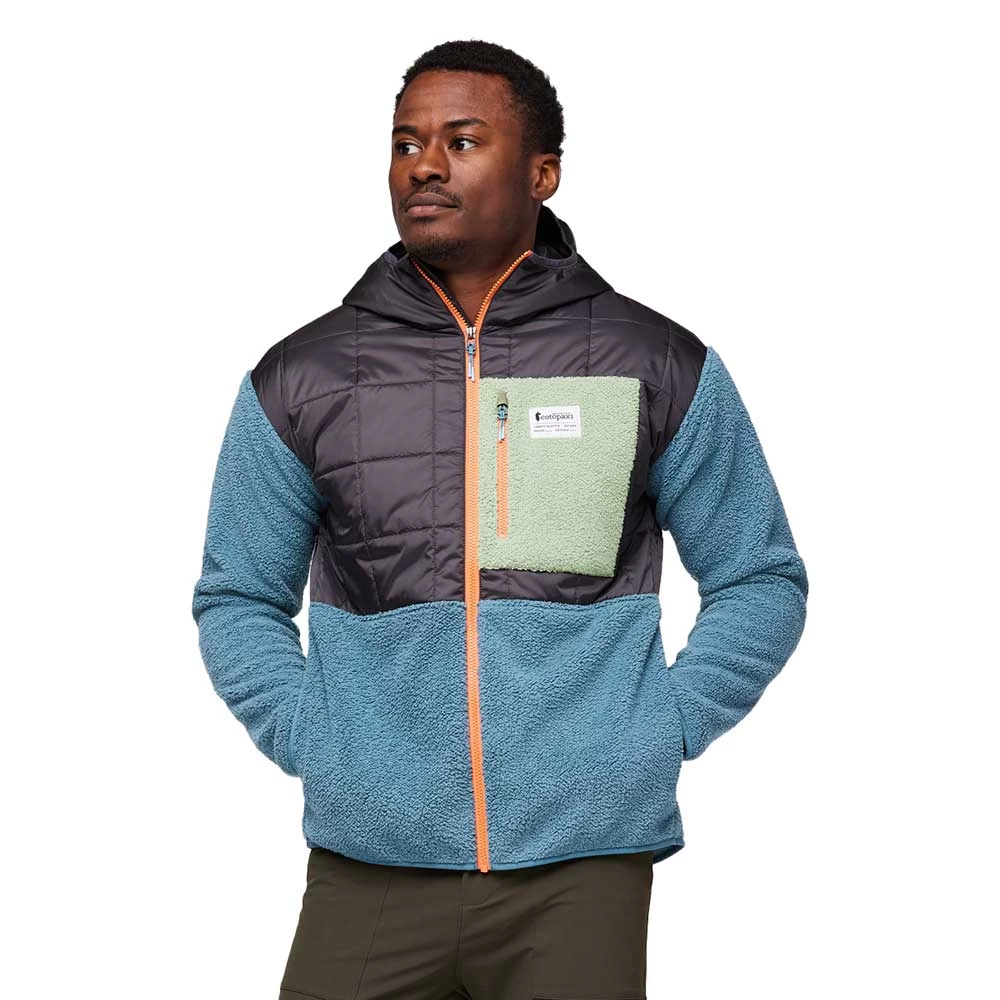 Cotopaxi Men's Trico Hybrid Hooded Jacket - Graphite/Blue Spruce 8 Cotopaxi Men's Trico Hybrid Hooded Jacket - Graphite/Blue Spruce - Image 8