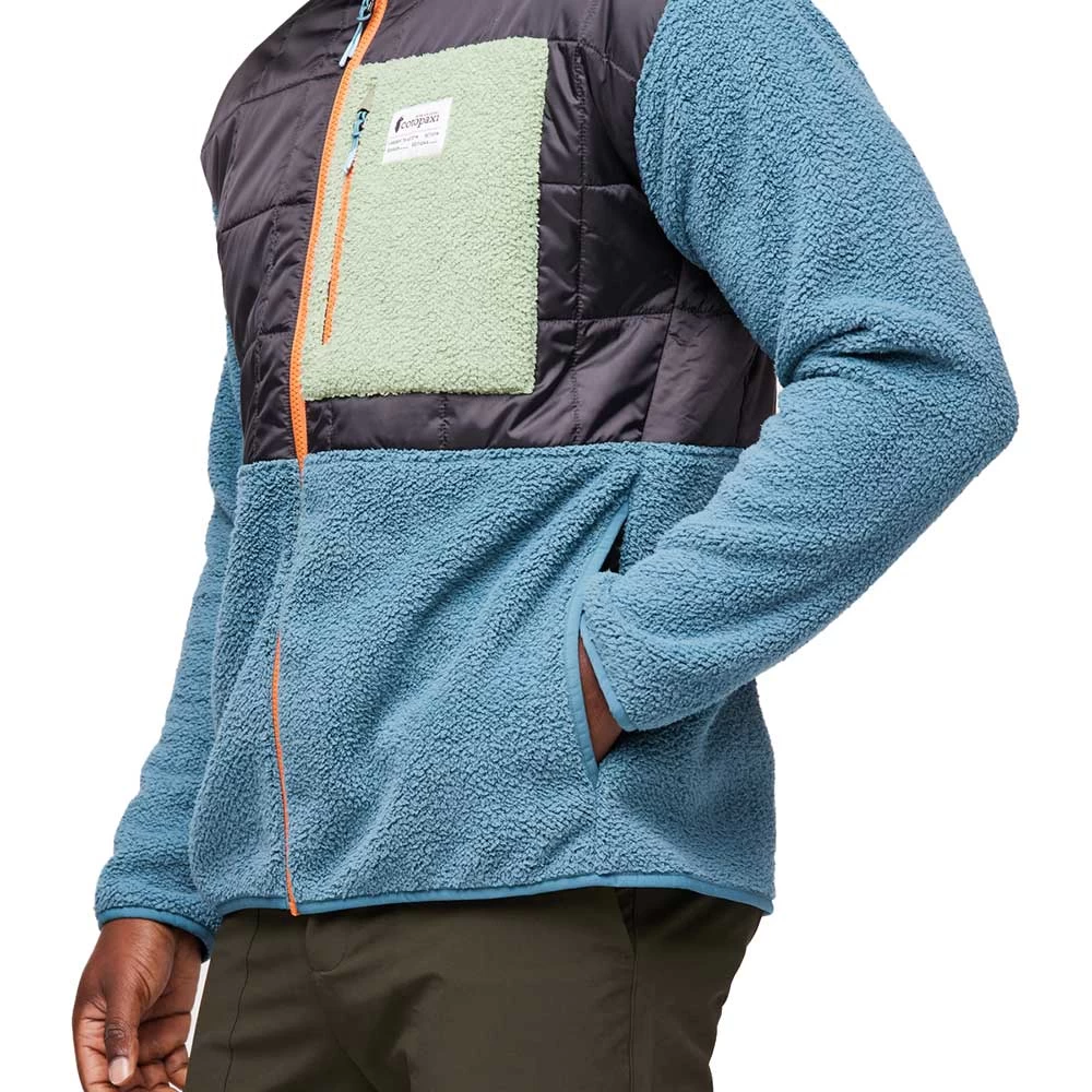 Cotopaxi Men's Trico Hybrid Hooded Jacket - Graphite/Blue Spruce 6 Cotopaxi Men's Trico Hybrid Hooded Jacket - Graphite/Blue Spruce - Image 6