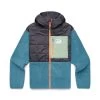 Cotopaxi Men's Trico Hybrid Hooded Jacket - Graphite/Blue Spruce