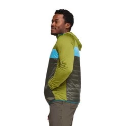 Cotopaxi Men's Capa Hybrid Insulated Hooded Jacket - Cedar/Iron -Sportswear Sales Store 1200x1200 png S23 M Capa Hybrid Insulated Hooded Jacket Cedar Iron 3