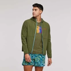 Cotopaxi Men's Vuelta Performance Windbreaker Jacket - Pine -Sportswear Sales Store 1200x1200 png S23 M Vuelta Performance Windbreaker Pine 1