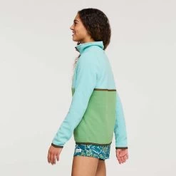Cotopaxi Women's Amado Fleece Pullover - Sea Glass & Kelp -Sportswear Sales Store 1200x1200 png S23 W Amado Fleece Sea Glass Kelp 2