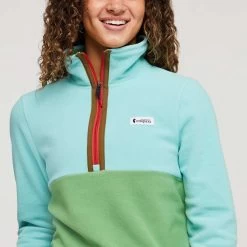Cotopaxi Women's Amado Fleece Pullover - Sea Glass & Kelp -Sportswear Sales Store 1200x1200 png S23 W Amado Fleece Sea Glass Kelp 4
