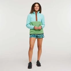 Cotopaxi Women's Amado Fleece Pullover - Sea Glass & Kelp -Sportswear Sales Store 1200x1200 png S23 W Amado Fleece Sea Glass Kelp 5