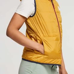 Cotopaxi Women's Teca Cálido Hooded Vest - Honeybee -Sportswear Sales Store 1200x1200 png S23 W Teca Calido Hooded Vest Honeybee 10