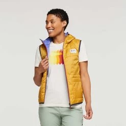 Cotopaxi Women's Teca Cálido Hooded Vest - Honeybee -Sportswear Sales Store 1200x1200 png S23 W Teca Calido Hooded Vest Honeybee 12