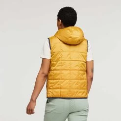 Cotopaxi Women's Teca Cálido Hooded Vest - Honeybee -Sportswear Sales Store 1200x1200 png S23 W Teca Calido Hooded Vest Honeybee 14