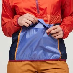Cotopaxi Women's Teca Half Zip Windbreaker - Feisty -Sportswear Sales Store 1200x1200 png S23 W Teca Half Zip Windbreaker Fiesty 5