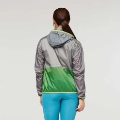 Cotopaxi Women's Teca Half Zip Windbreaker - Stone's Throw -Sportswear Sales Store 1200x1200 png S23 W Teca Half Zip Windbreaker Stone s Throw 4