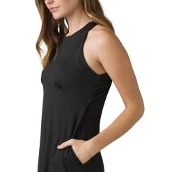 Prana Women's Jewel Lake Dress - Black -Sportswear Sales Store 1968621 BLACK ALT 3