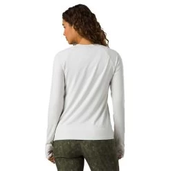 Prana Women's Sol Searcher Long Sleeve Top - Soft White -Sportswear Sales Store 1971541 SOFTWHITE ALT 2