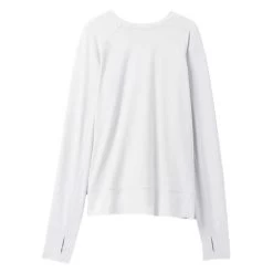 Prana Women's Sol Searcher Long Sleeve Top - Soft White