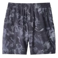 Mako Short 7" Unlined - Asphalt Marble Print