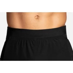BROOKS Men's Sherpa 7" 2-In-1 Short - Black -Sportswear Sales Store 211333 001 D1 Sherpa 7in 2in1 Short