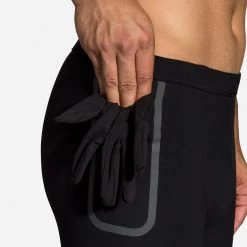 BROOKS Men's Momentum Thermal Tight - Black -Sportswear Sales Store 211359 001 D2 Momentum Thermal Tight
