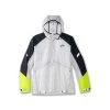 BROOKS Men's Run Visible Convertible Jacket - White/Asphalt/Nightlife