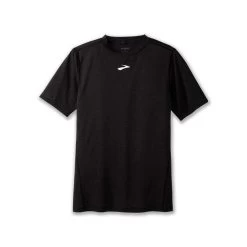 BROOKS Men's High Point Short Sleeve Shirt - Black