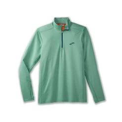 BROOKS Men's Dash 1/2 Zip 2.0 - Htr Sage