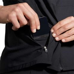 BROOKS Women's Canopy Jacket 2022 - Black 21 BROOKS Women's Canopy Jacket 2022 - Black -Sportswear Sales Store 221521 001 D7 Canopy Jacket