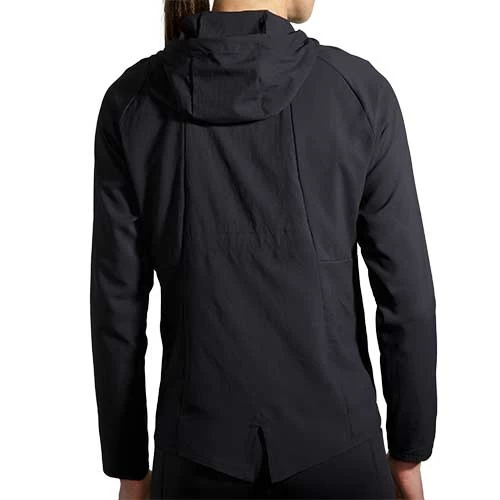 BROOKS Women's Canopy Jacket 2022 - Black 3 BROOKS Women's Canopy Jacket 2022 - Black - Image 3