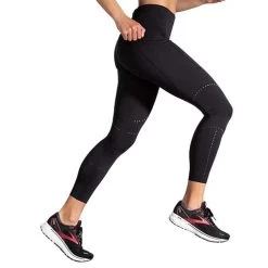 BROOKS Women's Method 7/8 Tight 2022 - Black -Sportswear Sales Store 221524 001 MV Method 78 Tight