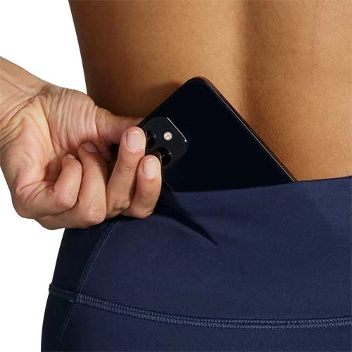 BROOKS Women's Method 7/8 Tight 2022 - Navy 6 BROOKS Women's Method 7/8 Tight 2022 - Navy - Image 6