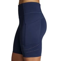 BROOKS Women's Method 8in Short Tight - Navy -Sportswear Sales Store 221525 451 D4 Method 8in Short Tight