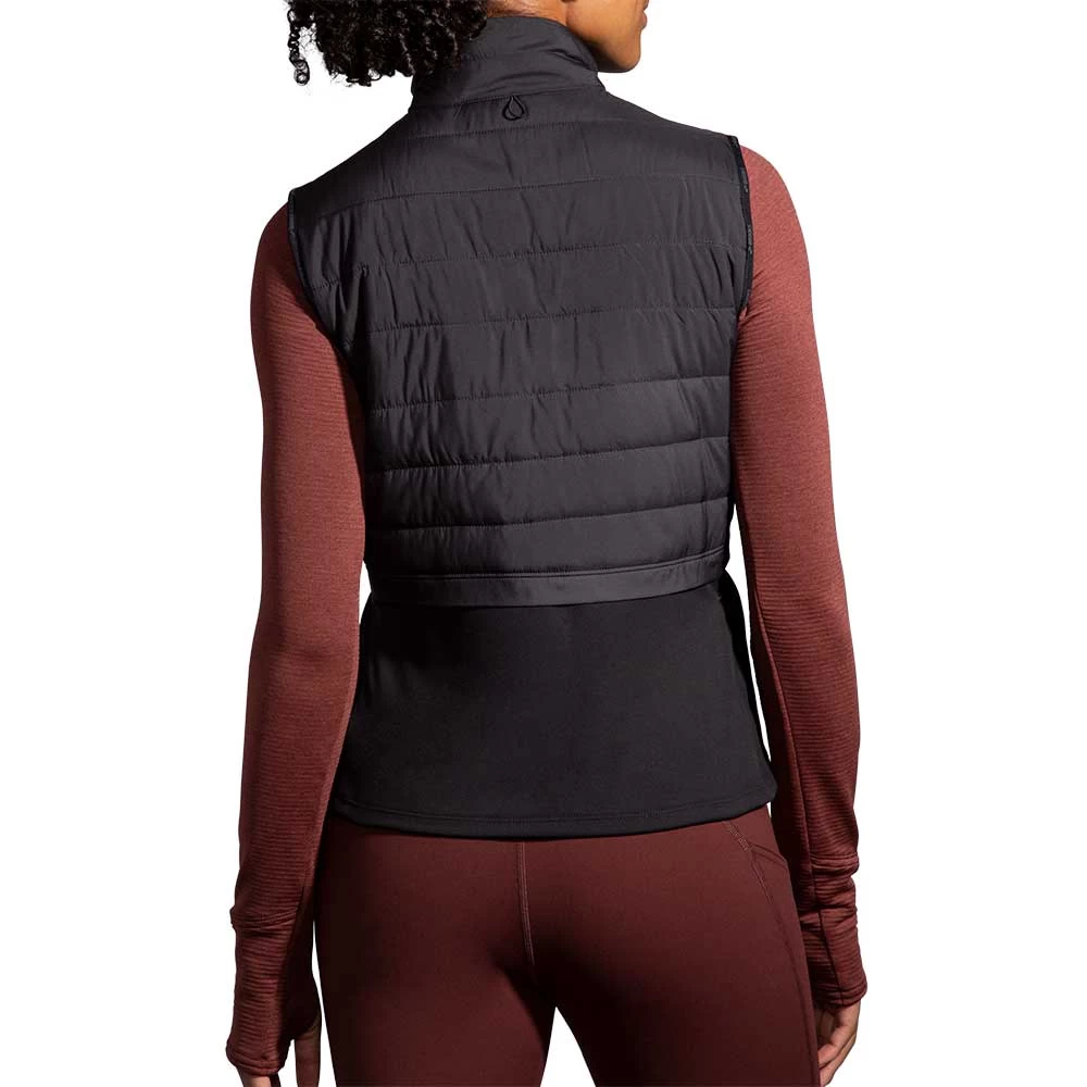 BROOKS Women's Shield Hybrid Vest 2.0 - Black 5 BROOKS Women's Shield Hybrid Vest 2.0 - Black - Image 5