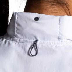 BROOKS Women's Run Visible Convertible Jacket - White/Asphalt/Nightlife -Sportswear Sales Store 221560 134 D5 Run Visible Convertible Jacket