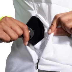 BROOKS Women's Run Visible Insulated Vest - White/Asphalt/Nightlife -Sportswear Sales Store 221561 134 D2 Run Visible Insulated Vest 1