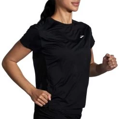 BROOKS Women's Sprint Free Short Sleeve 2.0 - Black -Sportswear Sales Store 221613 001 MV Sprint Free Short Sleeve 2